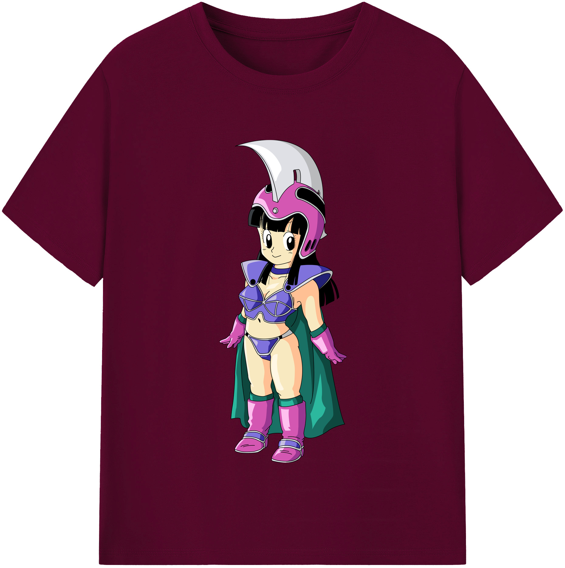 （画像用） ドラゴンボール チチ DRAGON BALL Chichi レディースカジュアルプリントTシャツ（綿100％）